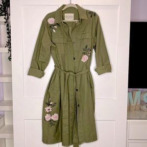 Rachel Roy 100% Cotton Utility Coat